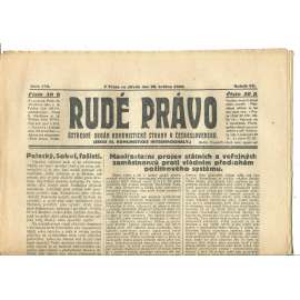 Rudé právo, ročník VII., číslo 124/1926 - staré noviny - [komunisté, komunismus]