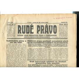 Rudé právo, ročník VII., číslo 126/1926 - staré noviny - [komunisté, komunismus]