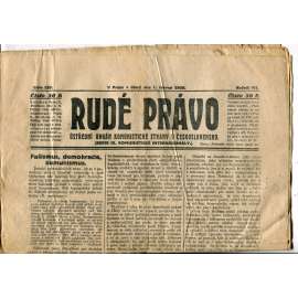 Rudé právo, ročník VII., číslo 129/1926 - staré noviny - [komunisté, komunismus]