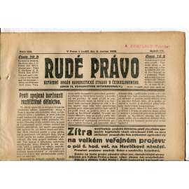 Rudé právo, ročník VII., číslo 134/1926 - staré noviny - [komunisté, komunismus]