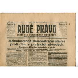 Rudé právo, ročník VII., číslo 135/1926 - staré noviny - [komunisté, komunismus] - pošk.