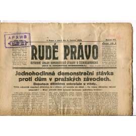 Rudé právo, ročník VII., číslo 135/1926 - staré noviny - [komunisté, komunismus]