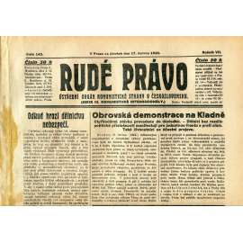 Rudé právo, ročník VII., číslo 143/1926 - staré noviny - [komunisté, komunismus]