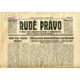 Rudé právo, ročník VII., číslo 143/1926 - staré noviny - [komunisté, komunismus]