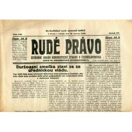 Rudé právo, ročník VII., číslo 145/1926 - staré noviny - [komunisté, komunismus]