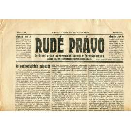 Rudé právo, ročník VII., číslo 146/1926 - staré noviny - [komunisté, komunismus]