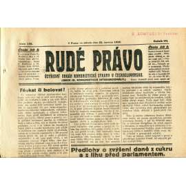 Rudé právo, ročník VII., číslo 148/1926 - staré noviny - [komunisté, komunismus]