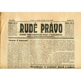 Rudé právo, ročník VII., číslo 148/1926 - staré noviny - [komunisté, komunismus]