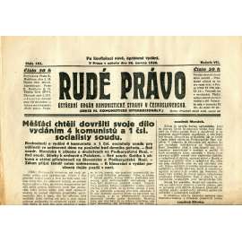 Rudé právo, ročník VII., číslo 151/1926 - staré noviny - [komunisté, komunismus]