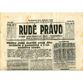 Rudé právo, ročník VII., číslo 151/1926 - staré noviny - [komunisté, komunismus] - nejsou kompletní