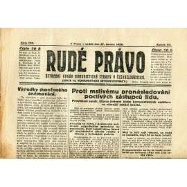 Rudé právo, ročník VII., číslo 152/1926 - staré noviny - [komunisté, komunismus]