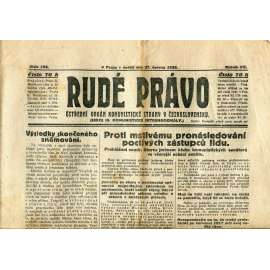 Rudé právo, ročník VII., číslo 152/1926 - staré noviny - [komunisté, komunismus]