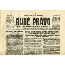 Rudé právo, ročník VII., číslo 152/1926 - staré noviny - [komunisté, komunismus] - nejsou kompletní