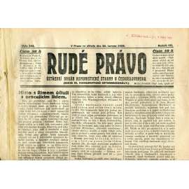 Rudé právo, ročník VII., číslo 154/1926 - staré noviny - [komunisté, komunismus]