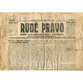 Rudé právo, ročník VII., číslo 154/1926 - staré noviny - [komunisté, komunismus]