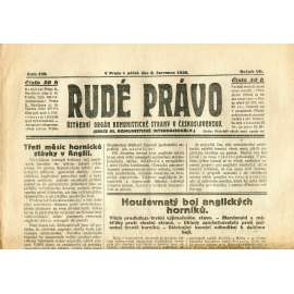 Rudé právo, ročník VII., číslo 156/1926 - staré noviny - [komunisté, komunismus]