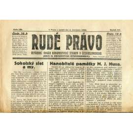 Rudé právo, ročník VII., číslo 158/1926 - staré noviny - [komunisté, komunismus]