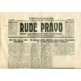 Rudé právo, ročník VII., číslo 159/1926 - staré noviny - [komunisté, komunismus]