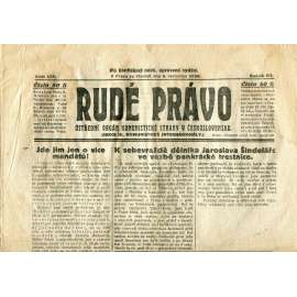 Rudé právo, ročník VII., číslo 159/1926 - staré noviny - [komunisté, komunismus]