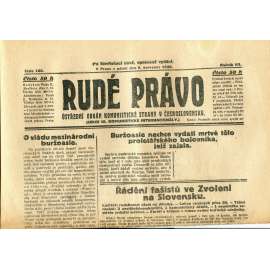 Rudé právo, ročník VII., číslo 160/1926 - staré noviny - [komunisté, komunismus]