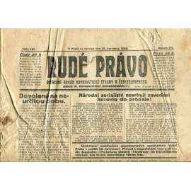 Rudé právo, ročník VII., číslo 165/1926 - staré noviny - [komunisté, komunismus] - pošk.