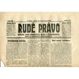 Rudé právo, ročník VII., číslo 166/1926 - staré noviny - [komunisté, komunismus]