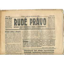 Rudé právo, ročník VII., číslo 168/1926 - staré noviny - [komunisté, komunismus]
