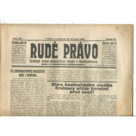 Rudé právo, ročník VII., číslo 170/1926 - staré noviny - [komunisté, komunismus]