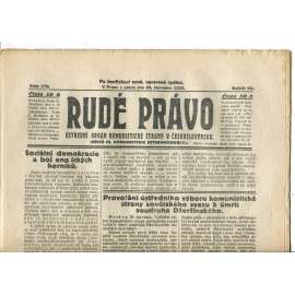 Rudé právo, ročník VII., číslo 172/1926 - staré noviny - [komunisté, komunismus]