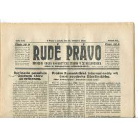 Rudé právo, ročník VII., číslo 173/1926 - staré noviny - [komunisté, komunismus]
