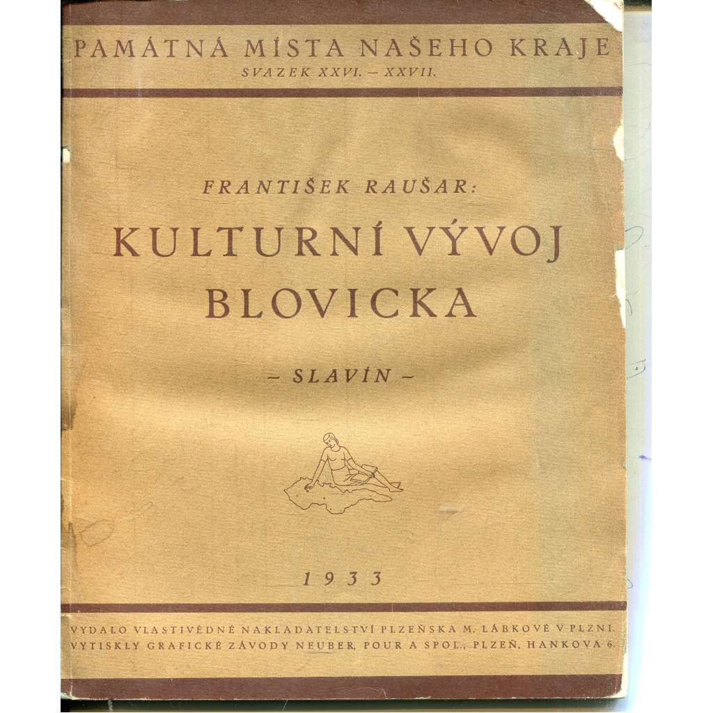 Kulturní vývoj Blovicka (Blovice, Blovicko) - pošk.