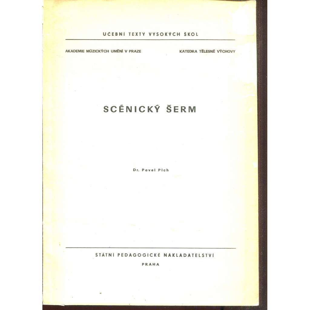 Scénický šerm (šermování)