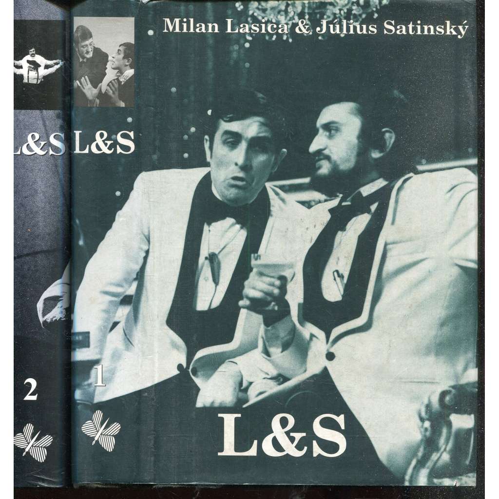 Milan Lasica a Július Satinský - L&S I. a II. (2 svazky) - text slovensky