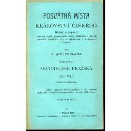 Posvátná místa království Českého - Arcidiecese Pražská Díl VII.: Vikariát Slanský (Slaný)