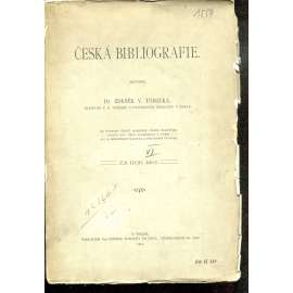Česká bibliografie za rok 1907 (literární věda, soupis knih) Česká bibliografie za rok 1907 (literární věda, soupis knih)
