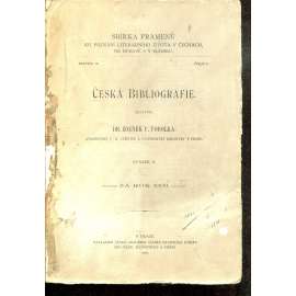 Česká bibliografie za rok 1903 (literární věda, soupis knih)