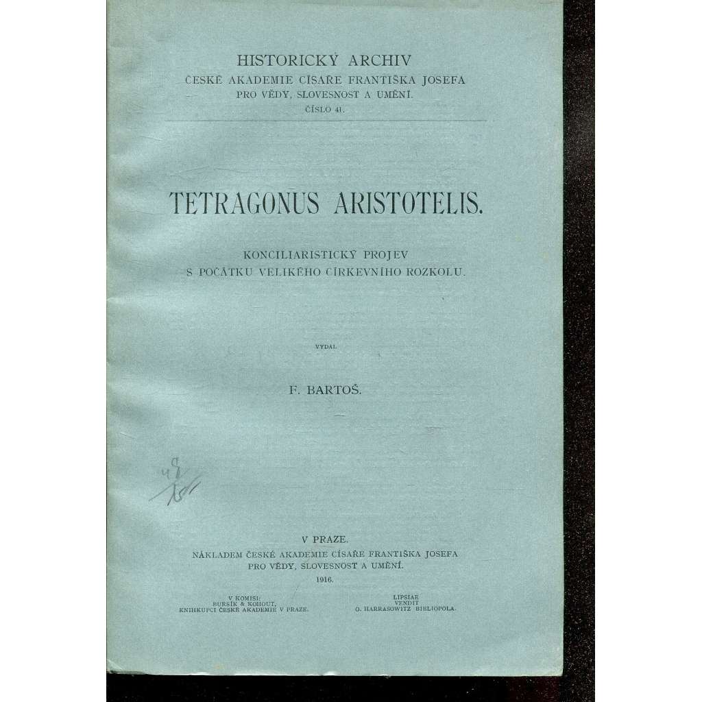 Tetragonus Aristotelis Tetragonus Aristotelis