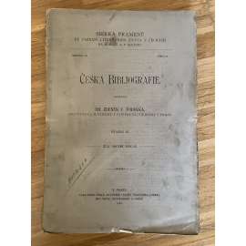 Česká bibliografie za rok 1904 (literární věda, soupis knih)