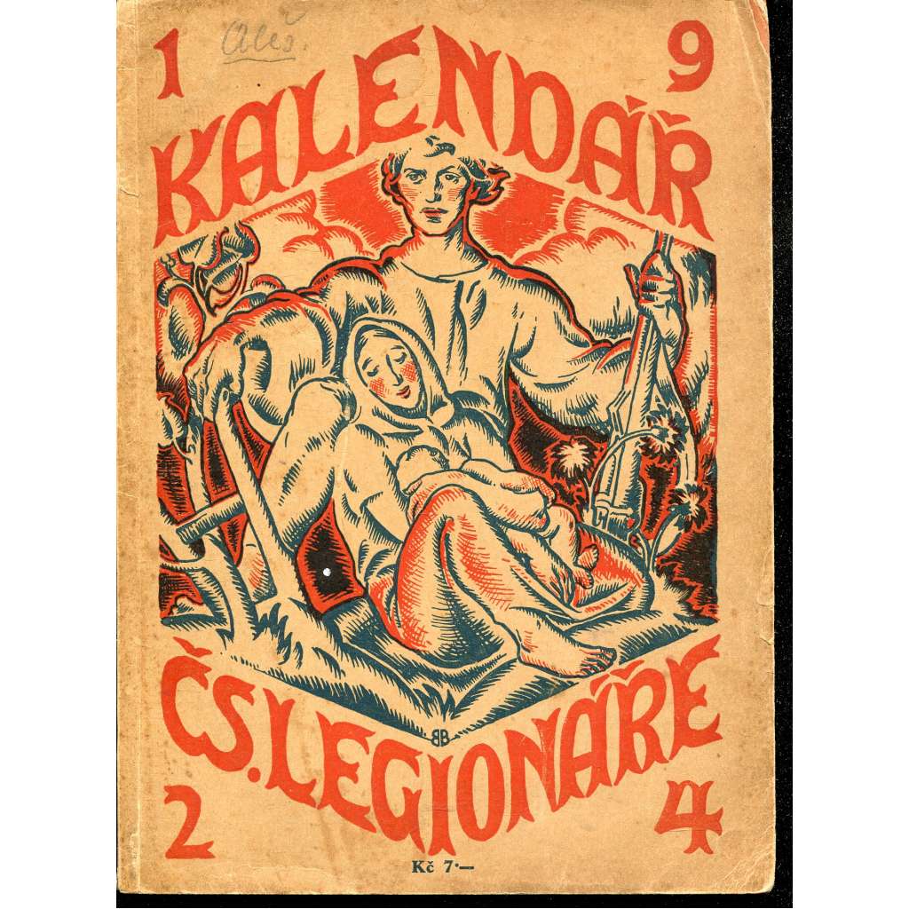 Kalendář československého legionáře na rok 1924, ročník III.