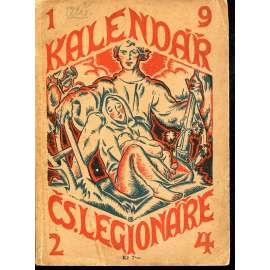 Kalendář československého legionáře na rok 1924, ročník III. Kalendář československého legionáře na rok 1924, ročník III.