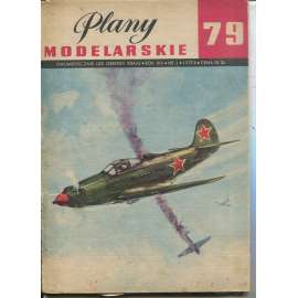 Plany modelarskie, roč. XIV., č. 79/1977 [Modelářské plány - letadlo Bell P-39 AIRCOBRA; letectvo, letadla, modelářství, modely]