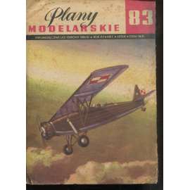 Plany modelarskie, roč. XV., č. 83/1978 [Modelářské plány - letadlo RWD-14 CZAPLA; letectvo, letadla, modelářství, modely]
