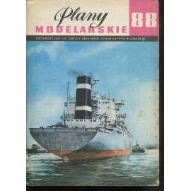 Plany modelarskie, roč. XV., č. 88/1978 [Modelářské plány - loď KONTENEROWIEC; letectvo, letadla, modelářství, modely]