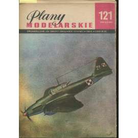 Plany modelarskie, roč. XXI., č. 121/1984 [Modelářské plány - letadlo Ił-2; letectvo, letadla, modelářství, modely]