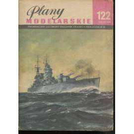 Plany modelarskie, roč. XXI., č. 122/1984 [Modelářské plány - loď RODNEY; letectvo, letadla, modelářství, modely]