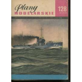 Plany modelarskie, roč. XXII., č. 128/1985 [Modelářské plány - loď SAGITTARIO, letectvo, letadla, modelářství, modely]