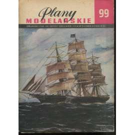 Plany modelarskie, roč. XVII., č. 99/1980 [Modelářské plány - loď ARIEL, letectvo, letadla, modelářství, modely]