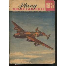 Plany modelarskie, roč. XVII., č. 95/1980 [Modelářské plány - letadlo HALIFAX, letectvo, letadla, modelářství, modely]