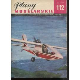 Plany modelarskie, roč. XX., č. 112/1983 [Modelářské plány - letadlo J-1 Prząśniczka, letectvo, letadla, modelářství, modely]