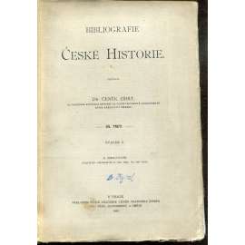 Bibliografie české historie, díl II., svazek 2. (Čeněk Zíbrt)